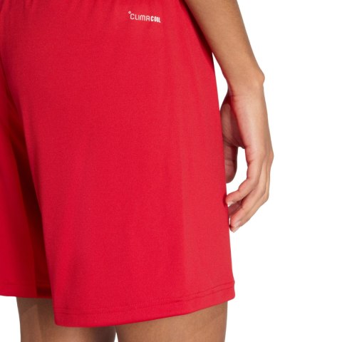 Spodenki damskie adidas Entrada 26 czerwone JZ2536