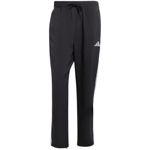 Spodnie męskie adidas Essentials 3-Stripes Stanford Open Hem czarne JC8491