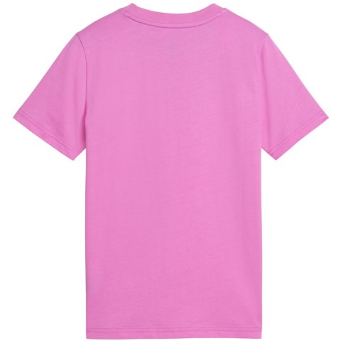 Koszulka dla dzieci Puma ESS Centered Cat Logo Tee różowa 692972 74