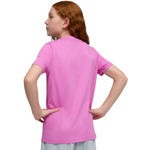Koszulka dla dzieci Puma ESS Centered Cat Logo Tee różowa 692972 74