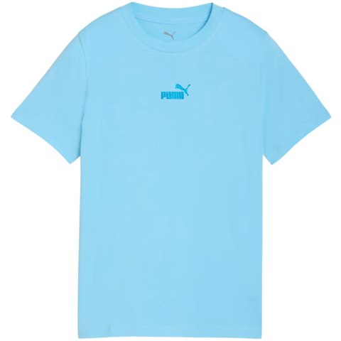 Koszulka dla dzieci Puma ESS Small No.1 Logo Centered Tee niebieska 692975 45