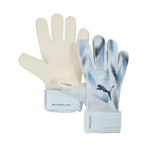 Rękawice bramkarskie Puma Ultra Play RC Heat Fire niebieskie 42084 12