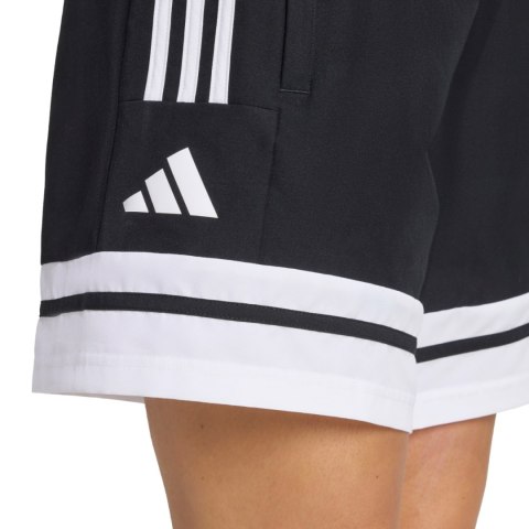 Spodenki damskie adidas Squadra 25 Downtime czarne JE2757