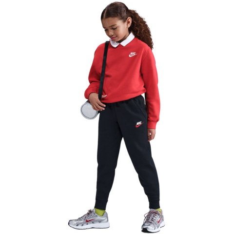 Spodnie dla dzieci Nike Sportswear Club Fleece czarne FD3008 015