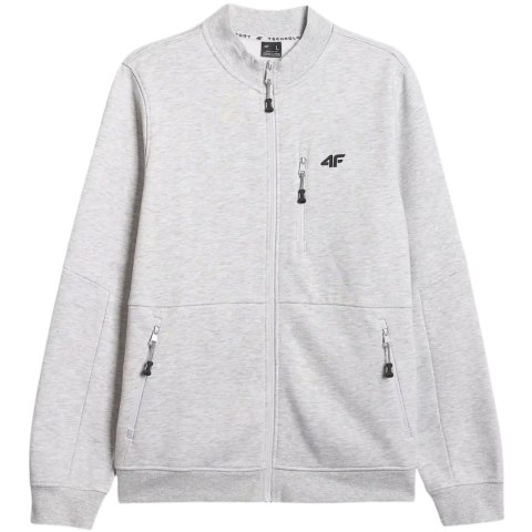 Bluza męska 4F M2547 chłodny jasny szary melanż 4FWMM00TSWSM2547 27M