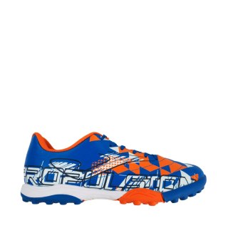 Buty piłkarskie dla dzieci Joma Maxima Propulsion TF niebiesko-pomarańczowe PRJW2305TF