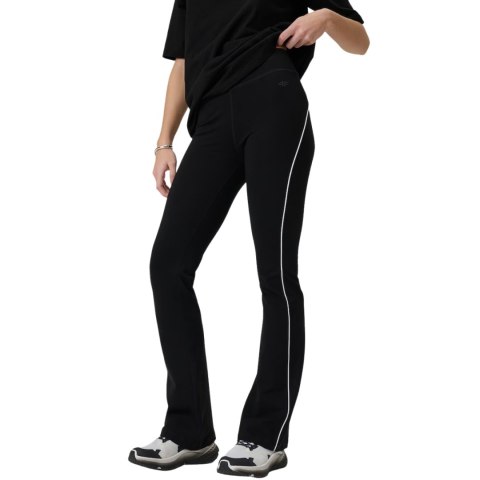 Legginsy damskie 4F CAS F260 głęboka czerń 4FWSS26TTIGF260 20S