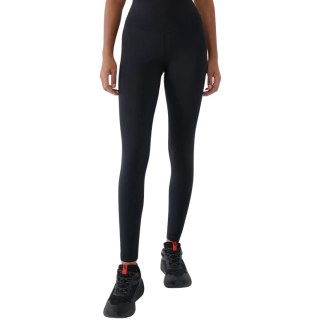 Legginsy damskie 4F FNK F418 głęboka czerń 4FWSS26TFTIF418 20S