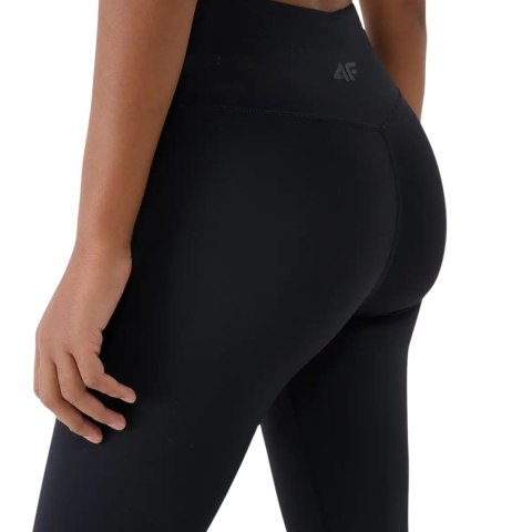 Legginsy damskie 4F FNK F418 głęboka czerń 4FWSS26TFTIF418 20S