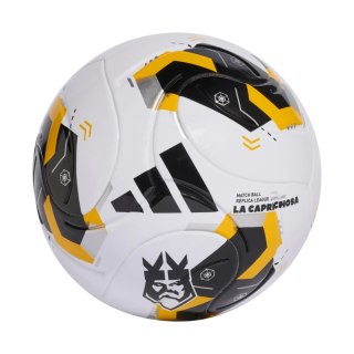 Piłka nożna adidas Sacramento Kings League biało-czarno-żółta KE8229
