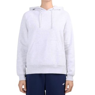 Bluza damska 4F F2536 chłodny jasny szary melanż 4FWMM00TSWSF2536 27M
