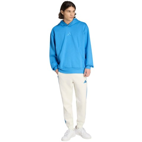 Bluza męska adidas ALL SZN Fleece Hoodie niebieska KC3182