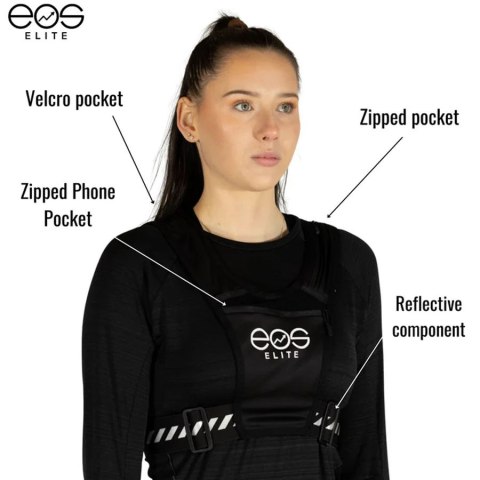 Kamizelka biegowa EOS ELITE 2.0 UltraLight Black