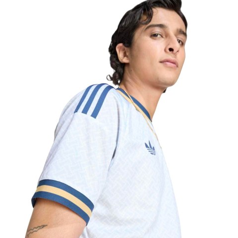 Koszulka męska adidas Italy 26 Away Jersey biało-niebieska KC8704