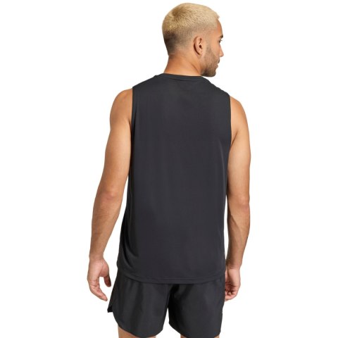 Koszulka męska adidas Running Essentials czarna KB5969