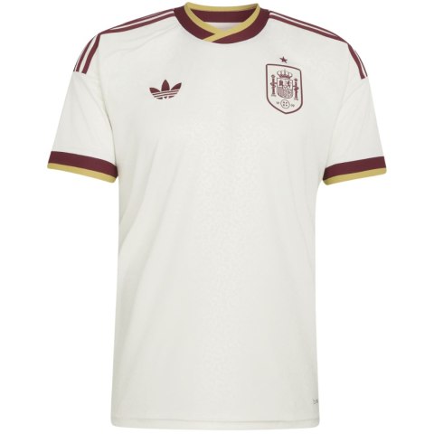 Koszulka męska adidas Spain 26 Away Jersey kremowa JN4397