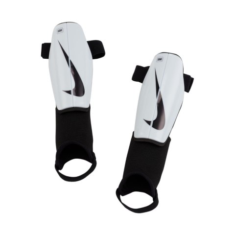 Ochraniacze piłkarskie dla dzieci Nike Charge białe DX4610 100