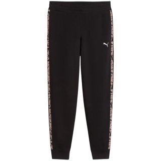 Spodnie damskie Puma ESS Graphic Animal Comfort czarne 692464 01