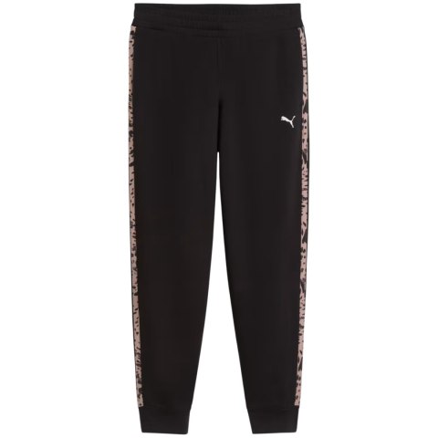 Spodnie damskie Puma ESS Graphic Animal Comfort czarne 692464 01