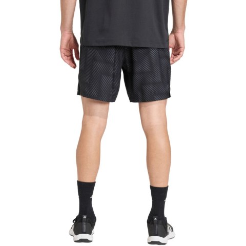 Spodenki mękie adidas Tech Intensity Aop czarne KB3123