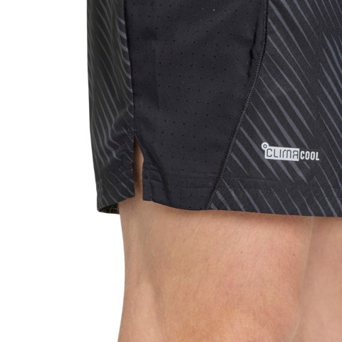 Spodenki mękie adidas Tech Intensity Aop czarne KB3123