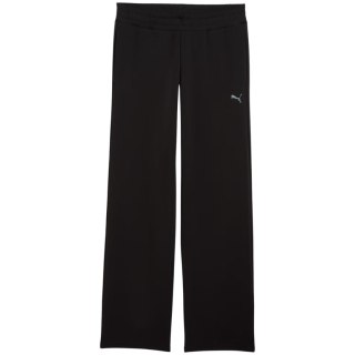 Spodnie damskie Puma ESS Elevated Straight Leg czarne 691817 01