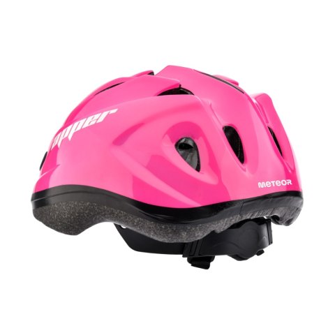 Kask rowerowy Meteor KS07 Apper rozm. S 48-52 cm różowy 24898