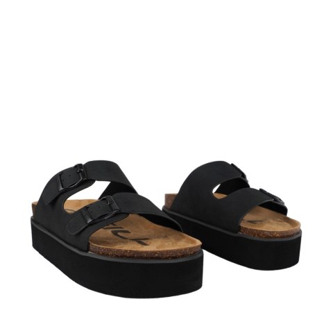 Klapki damskie O'Neill Sandy Platform czarne 90261042 25Y
