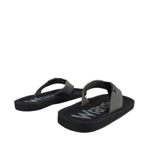 Klapki męskie Wrangler Zane Flipflop czarno-szare 20261061 10I