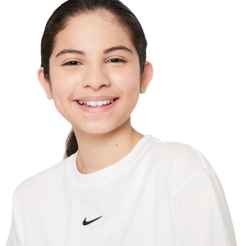 Koszulka dla dzieci Nike Sportswear biała FZ5559 100