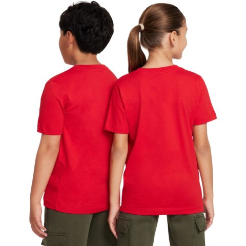 Koszulka dla dzieci Nike Sportswear czerwona FZ5177 657