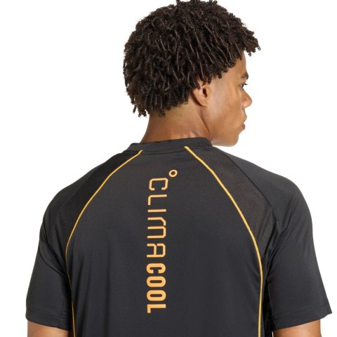 Koszulka męska adidas Tech Apparel Climacool czarna KF3379