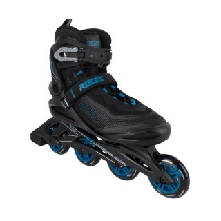 Łyżworolki Roces Icon X czarno-niebiekie 400908 00001