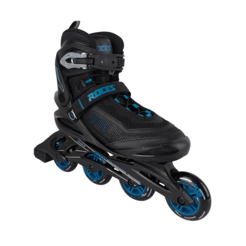 Łyżworolki Roces Icon X czarno-niebiekie 400908 00001