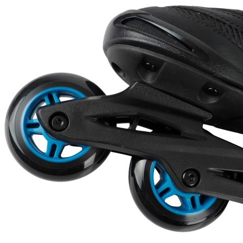 Łyżworolki Roces Icon X czarno-niebiekie 400908 00001