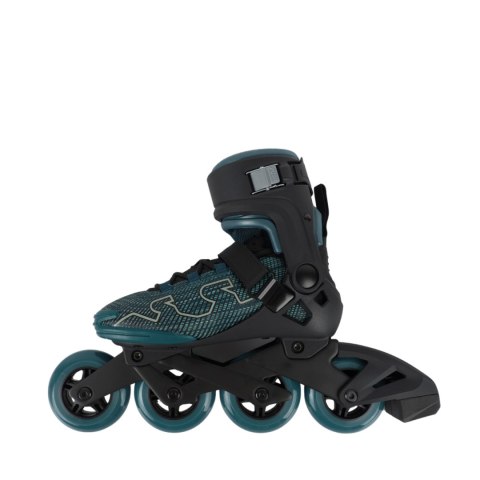 Łyżworolki Roces R-Evo 84 W czarno-niebiesko-zielone 400905 0003
