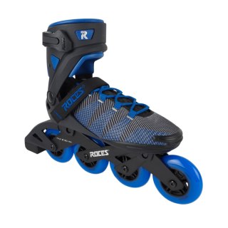 Łyżworolki Roces Revo 90 czarno-niebieskie 400906 00002