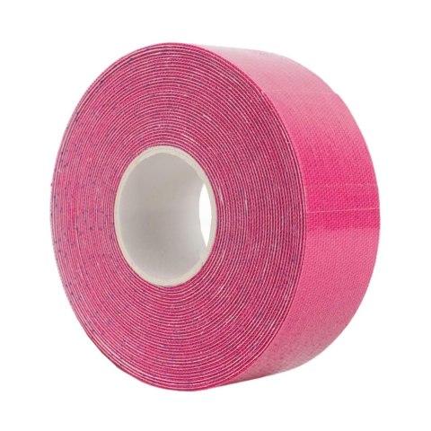 Taśma sportowa Point Tape 2,5 cm x 5 m różowa