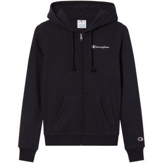 Bluza damska Champion Full Zip Hoodie Sweatshirt czarna 118406 KK001