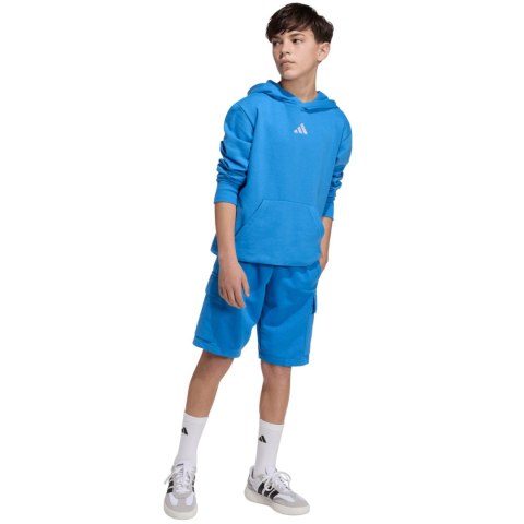 Bluza dla dzieci adidas Essentials Hoodie niebieska KD3382