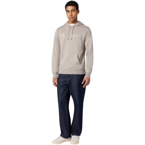 Bluza męska Champion Hooded Sweatshirt beżowa 220782 ES035