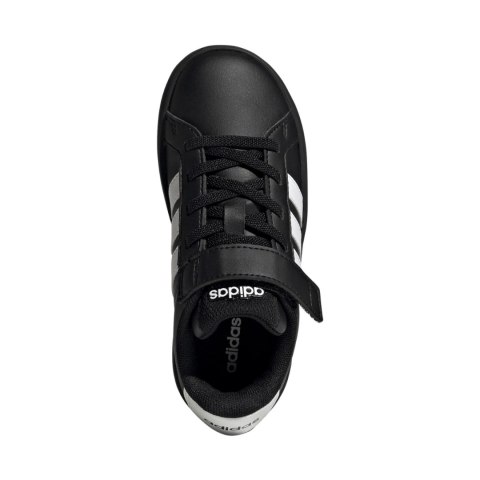 Buty dla dzieci adidas Grand Court 3.0 czarno-białe KJ4369