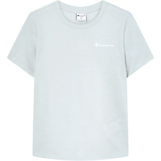Koszulka damska Champion Short Sleeve T-shirt błękitna 118408 BS224