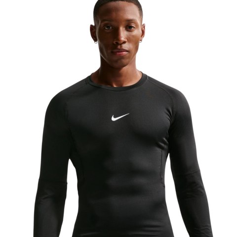 Koszulka męska Nike Dri-Fit Pro longsleeve czarna FB7919 010