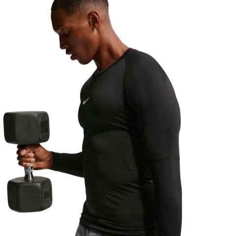Koszulka męska Nike Dri-Fit Pro longsleeve czarna FB7919 010