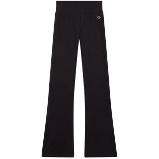 Legginsy damskie Champion Flare Legging czarne 117559 KK001