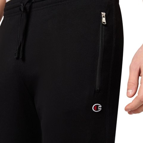 Spodnie męskie Champion Rib Cuff Pants czarne 220807 KK001
