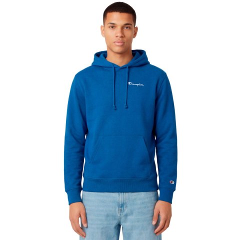 Bluza męska Champion Hooded Sweatshirt niebieska 221791 BS220