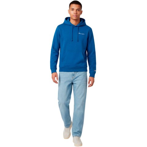 Bluza męska Champion Hooded Sweatshirt niebieska 221791 BS220