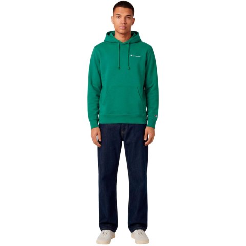 Bluza męska Champion Hooded Sweatshirt zielona 221791 GS108